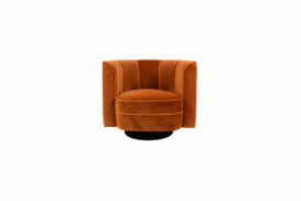 Lounge Chair Flower - Orange