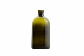 Chemistry Glazen Vaas Large Olive 15x30