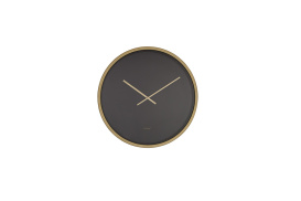 Clock Time Bandit - Black/Brass