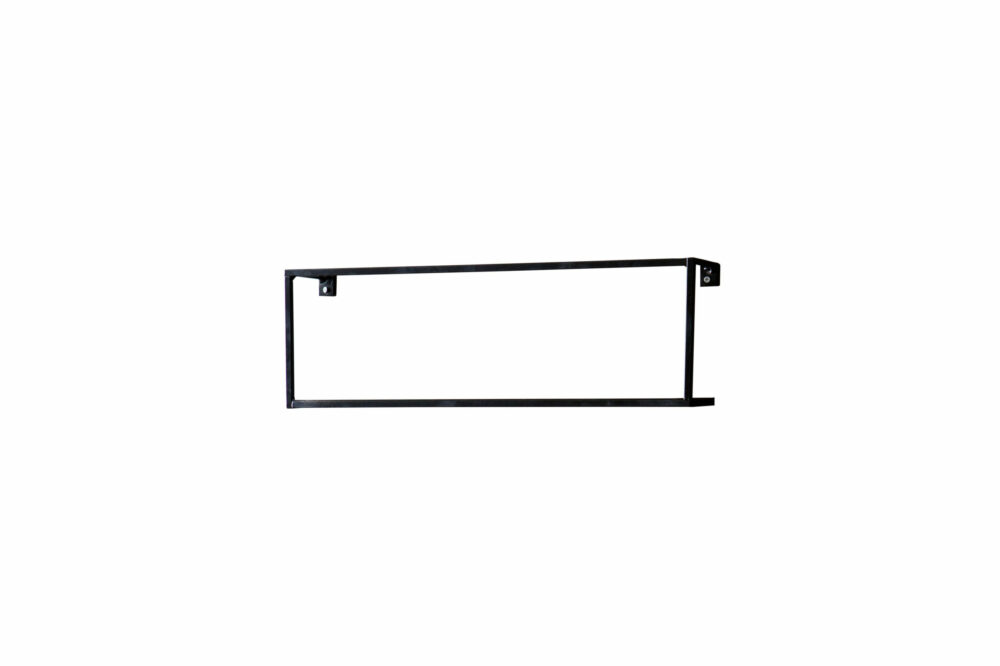 WOOOD - Meert wandplank zwart 50cm - What is