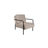 Lounge Chair X-Bang black/lightgrey