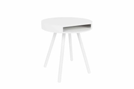 Side Table Hide And Seek White