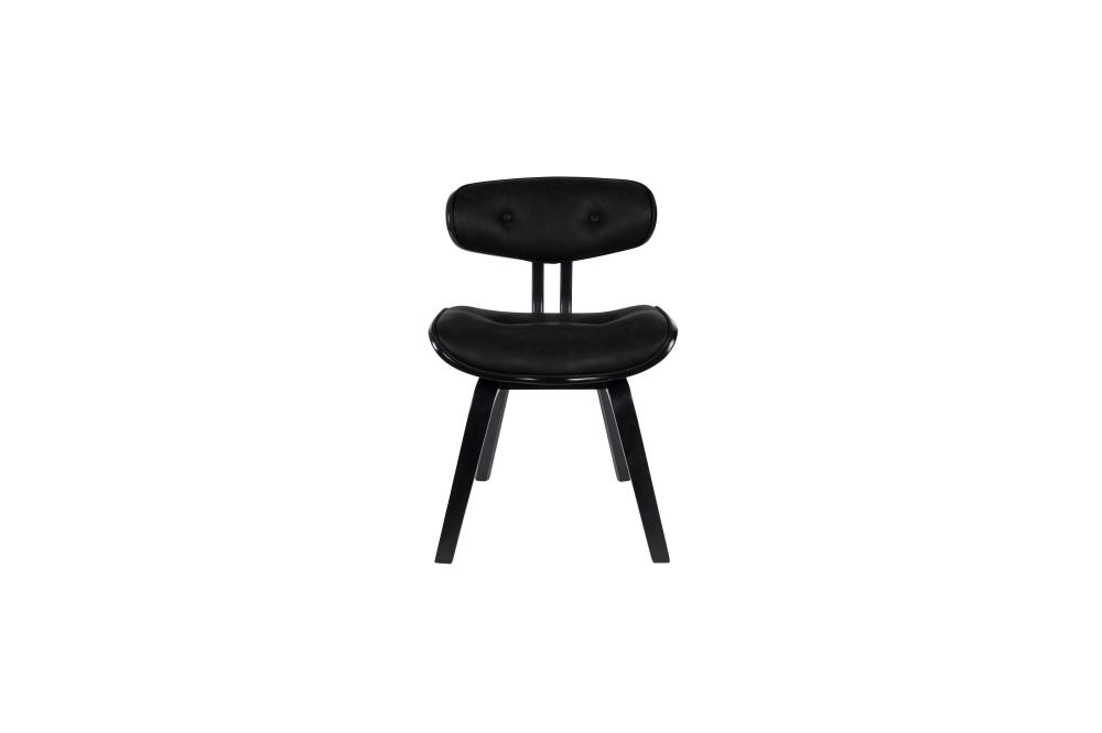 Dutchbone Blackwood Eetkamerstoel - Black Essenhout - Afbeelding 6
