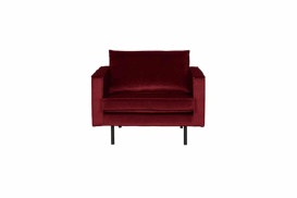 Rodeo Fauteuil Velvet Red