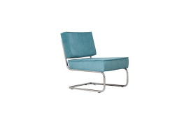 Lounge Chair Ridge Rib Blue