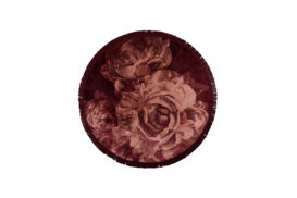 Stitchy Roses Carpet Round