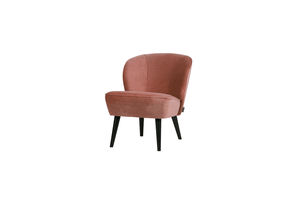Verrassend Sara fauteuil fluweel oud roze - What is Hip Alkmaar en Amsterdam EY-54