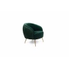 So Curvy Lounge Chair - Dark Green