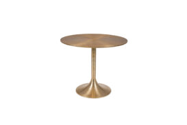Hypnotising Round Dining Table - Gold