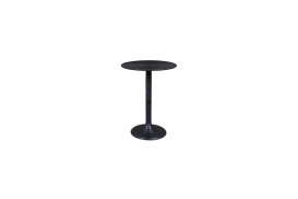 Hypnotising Round Side Table - Black