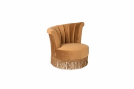 Lounge Chair Flair - Golden Brown