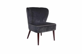 Lounge Chair Smoker Dark Grey