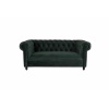 Sofa Chester Velvet - Dark Green