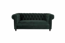 Sofa Chester Velvet - Dark Green