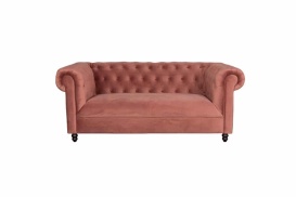 Sofa Chester Velvet - Pink