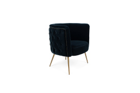 Such A Stud Lounge Chair - Dark Blue