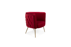 Such A Stud Lounge Chair - Red