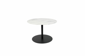Side Table Snow - Marble Round M