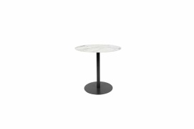 Side Table Snow - Marble Oval