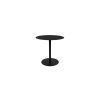 Snow Side Table - Black Round S