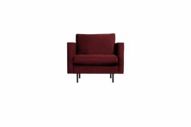 Rodeo Classic Fauteuil Velvet Red