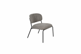 Lounge Chair Jolien Black/Grey