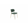 Chair Jolien Gold/Dark Green