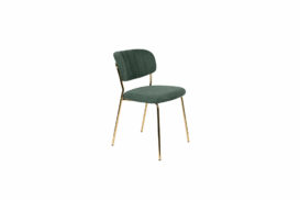 Chair Jolien Gold/Dark Green
