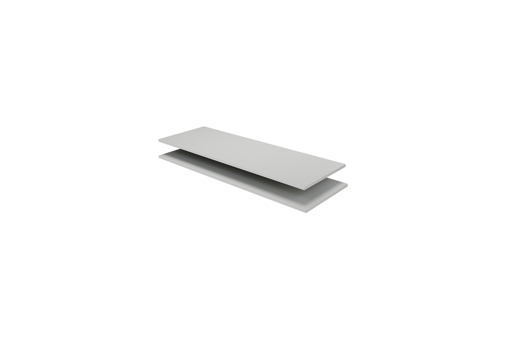 Woood Legplanken Set tbv Organize Kast 62cm Grenen Mist - Afbeelding 2