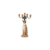 Proudly Crowned Panther Candle Holder - Spotted