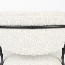 armchair jolien black bouclé 1200236 9