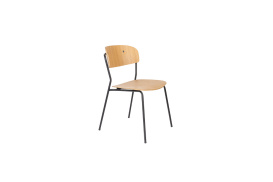 Chair Jolien Black/Wood
