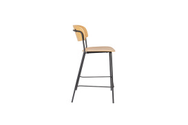 counter stool jolien black wood 1500731 3