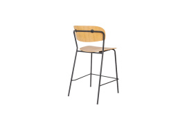 counter stool jolien black wood 1500731 4