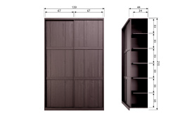 Katoi storage cabinet pine deep brushed cedar 801294 C 6