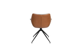 armchair doulton swivel vintage brown 1200243 5