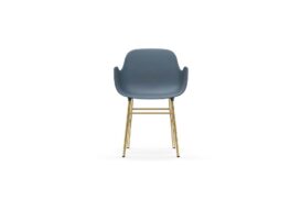Form Armchair Brass Blue 1400915 (3)