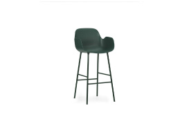 Form Bar Armchair 75 cm Steel - Green