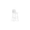 Form Barchair 75 cm Steel - White