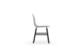 Form Chair Molded plastic shell chair with black legs 603200 3