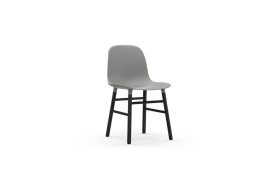 Form Chair Black Oak Grey