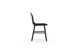 Form Chair Molded plastic shell chair with black legs 603202 4