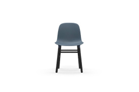 Form Chair Molded plastic shell chair with black legs 603203 1