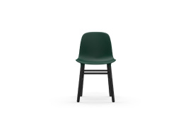 Form Chair Molded plastic shell chair with black legs 603204 3