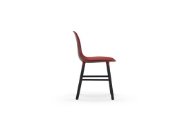Form Chair Molded plastic shell chair with black legs 603205 1