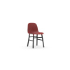 Form Chair Black Oak Red