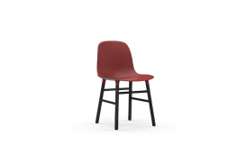 Form Chair Black Oak Red