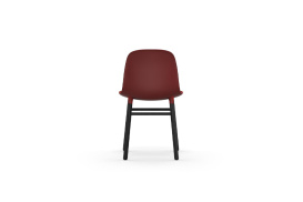 Form Chair Molded plastic shell chair with black legs 603205 4