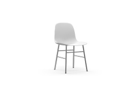 Form Chair Chrome White