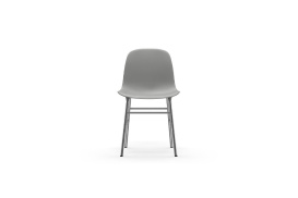 Form Chair Molded plastic shell chair with chrome legs 603169 3